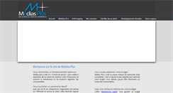 Desktop Screenshot of medias-plus.com